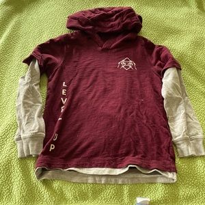 Long Sleeve Hooded Shirt